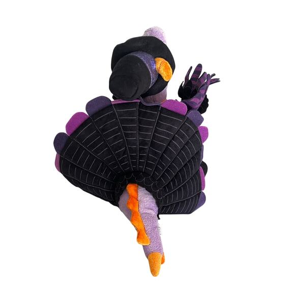 Disney Figment Pilgrim Turkey Thanksgiving Plush 2004 Vintage Collectible NWT - Picture 6 of 7